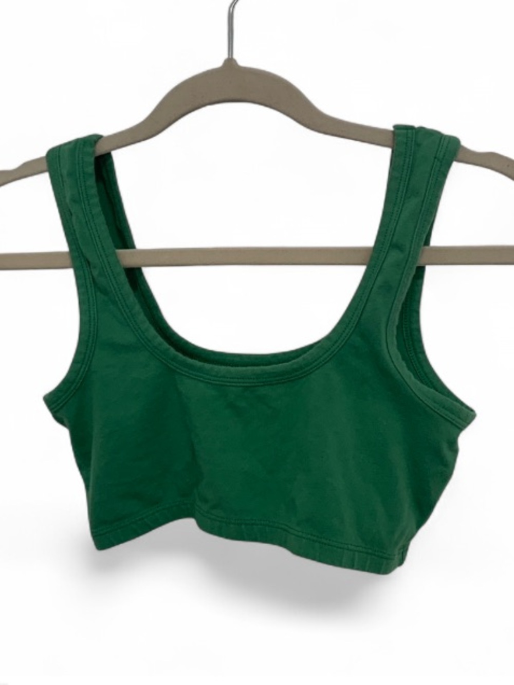 ARQ Green Scoop Neck Bralette